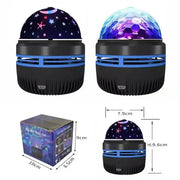 Habicare Rotating LED Starry Sky Projector Night Light Rotating LED Starry Sky Projector Night Light