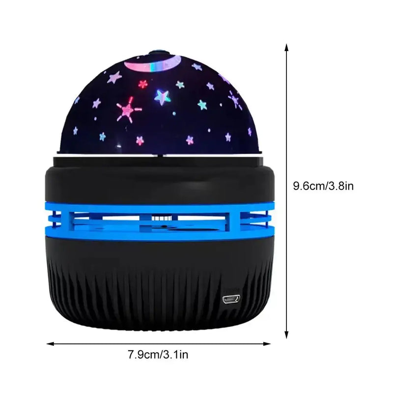 Habicare Rotating LED Starry Sky Projector Night Light Rotating LED Starry Sky Projector Night Light