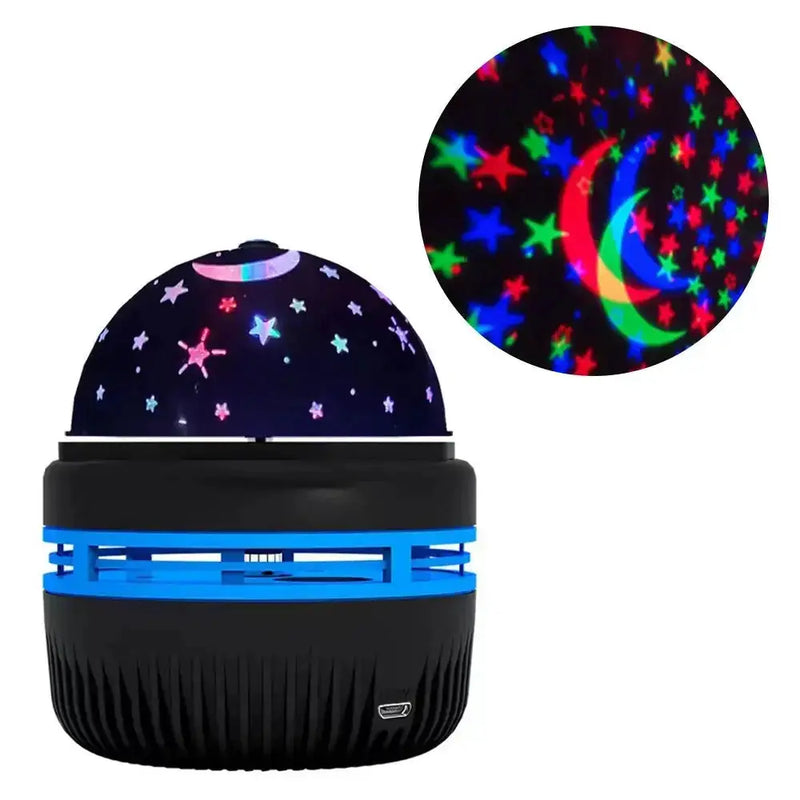 Habicare Rotating LED Starry Sky Projector Night Light Rotating LED Starry Sky Projector Night Light