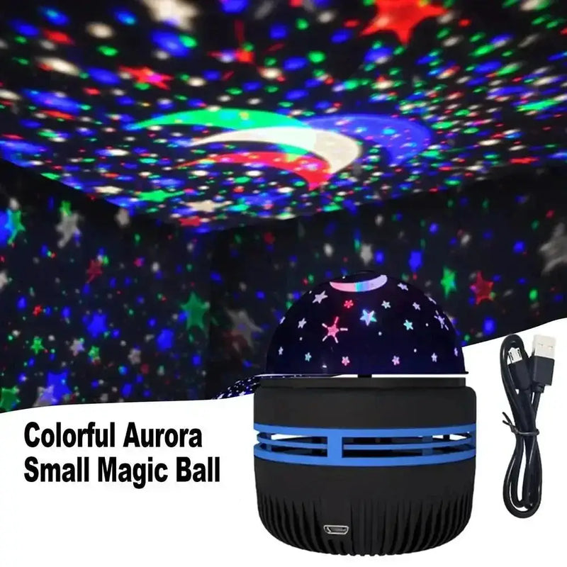 Habicare Rotating LED Starry Sky Projector Night Light Rotating LED Starry Sky Projector Night Light