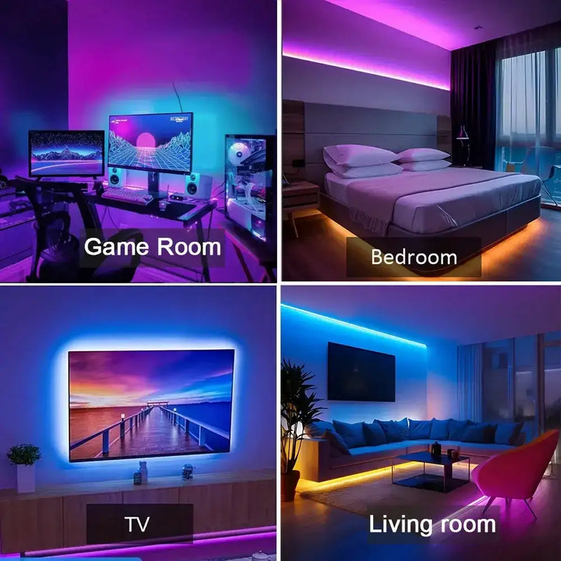 Habicare Smart LED Strip Lights with App & Music Sync Smart LED Strip Lights with App & Music Sync