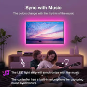 Habicare Smart LED Strip Lights with App & Music Sync Smart LED Strip Lights with App & Music Sync