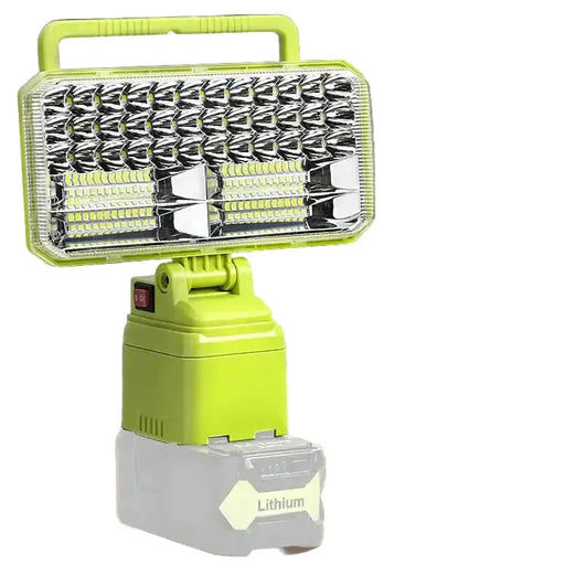 Cordless 4200LM LED Work Light Compatible with 18V Battery, USB & Type-C Floodlight Tool Only – view 1
