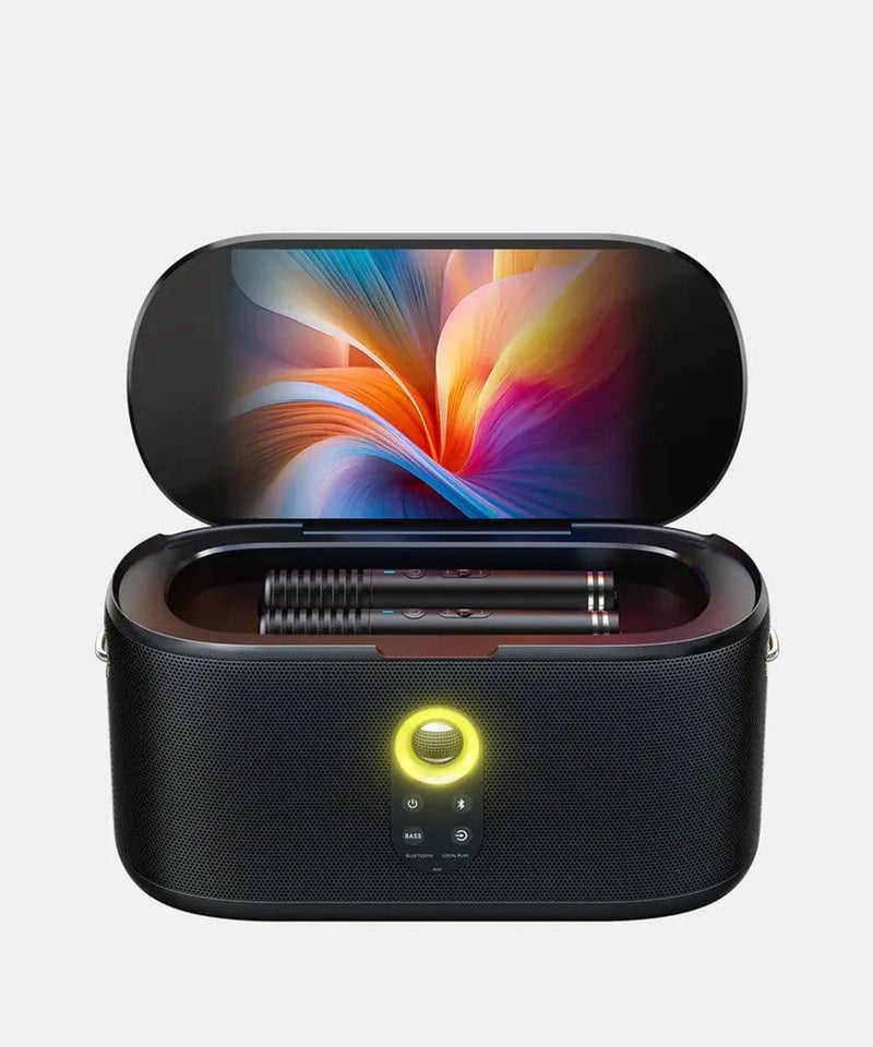 Kiwi Grab Kiwi Grab Ikarao S1 Karaoke Machine System With 10.1″ Touch Screen Wireless Mic Ikarao S1 Karaoke Machine System With 10.1″ Touch Screen Wireless Mic