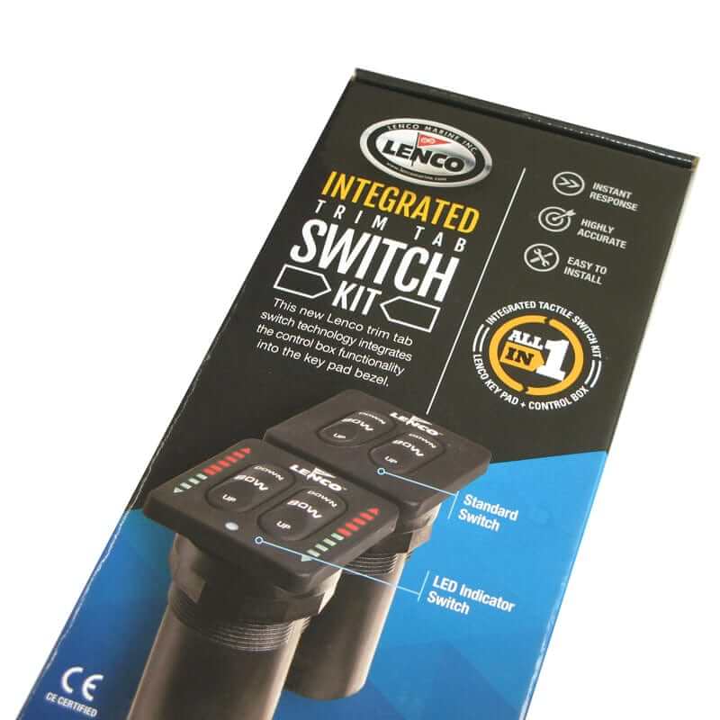 Lenco LED Up Down Switch Limited Depth Mounting For Boats – view 2