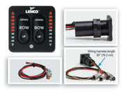 Lenco Lenco Trim Tabs Lenco LED Up Down Switch Panel for Trim Tabs Boaters Pro Lenco LED Up Down Switch Panel For Trim Tabs