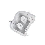 Alphabet Letter Moulds - Candle Holder - Individual - Large – view 6