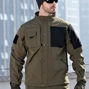 Rhino 2.0 Men's Tactical Softshell Jacket — Sharkskin Fleece Lined Windproof | Outdoor & Hiking – view 10