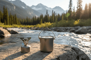 MSE Outfitters Titanium Pot 750ml | Ultralight Camp Cookware – view 1