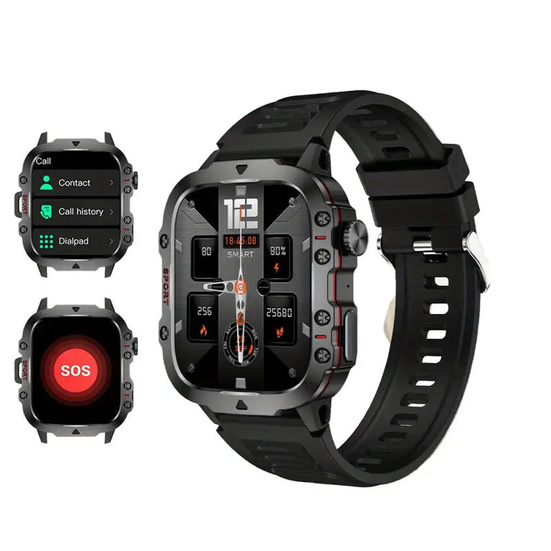 LIGE Casual Smart Watch – Voice Assistant (2 colours available) – view 9