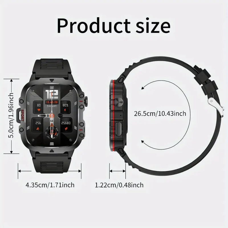 LIGE Casual Smart Watch – Voice Assistant (2 colours available) – view 2