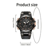 Habicare TWS LIGE Men's Quartz Watch (6 designs available) LIGE Men's Quartz Watch (6 designs available)