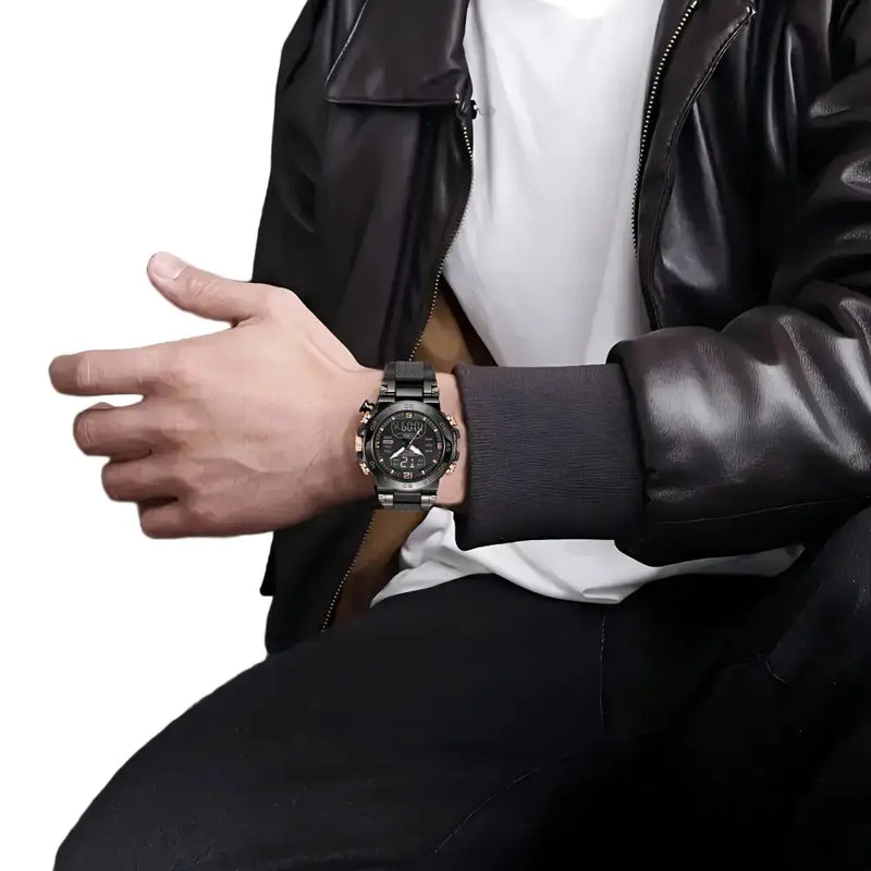 Habicare TWS LIGE Men's Quartz Watch (6 designs available) LIGE Men's Quartz Watch (6 designs available)