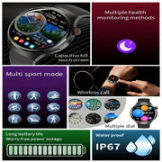 Habicare TWS LIGE Men's Smart Sport Watch (6 models available) LIGE Men's Smart Sport Watch (6 models available)