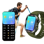 LIGE Men's Smartwatch – 2.01" Large Screen with Flashlight, Weather Alerts – view 3