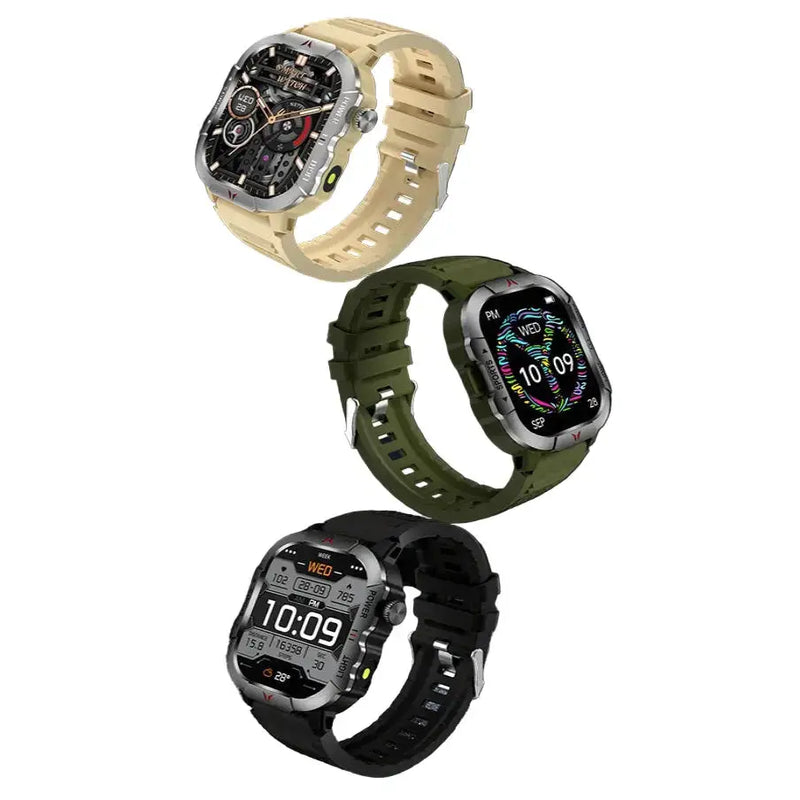 LIGE Men's Smartwatch – 2.01" Large Screen with Flashlight, Weather Alerts – view 5