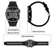 LIGE Men's Smartwatch – 2.01" Large Screen with Flashlight, Weather Alerts – view 6