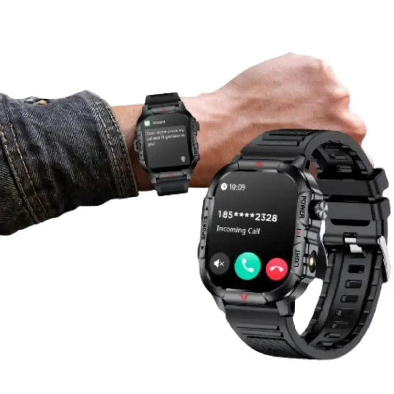 LIGE Men's Smartwatch – 2.01" Large Screen with Flashlight, Weather Alerts – view 8