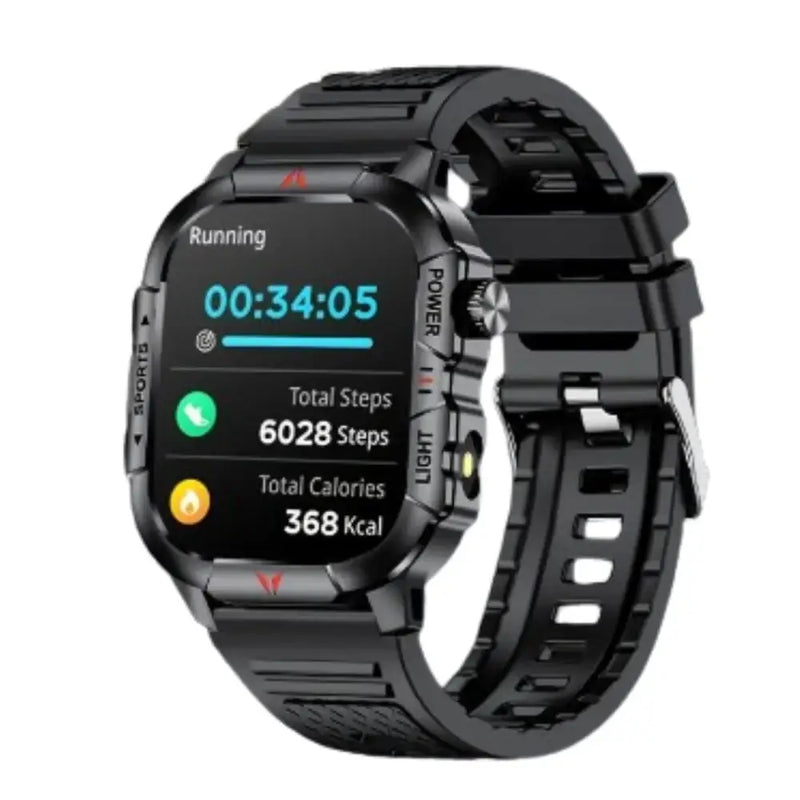 LIGE Men's Smartwatch – 2.01" Large Screen with Flashlight, Weather Alerts – view 1