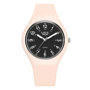 LIGE Minimalist Silicone Quartz Watch – Unisex Design (Available in Multiple Colour Combinations) – view 34