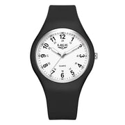 LIGE Minimalist Silicone Quartz Watch – Unisex Design (Available in Multiple Colour Combinations) – view 35