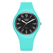 LIGE Minimalist Silicone Quartz Watch – Unisex Design (Available in Multiple Colour Combinations) – view 37