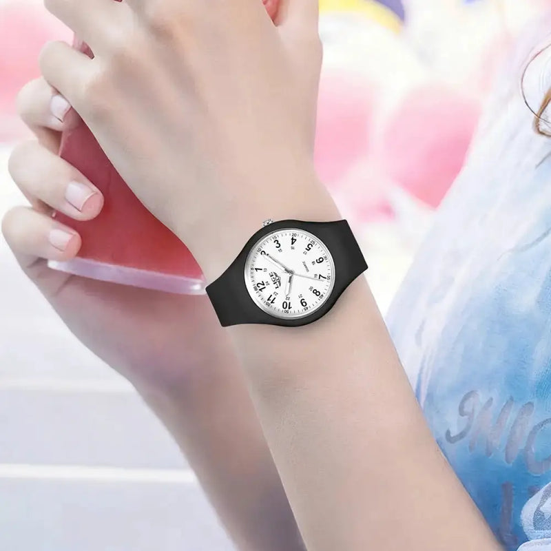 LIGE Minimalist Silicone Quartz Watch – Unisex Design (Available in Multiple Colour Combinations) – view 16