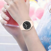LIGE Minimalist Silicone Quartz Watch – Unisex Design (Available in Multiple Colour Combinations) – view 14