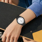 LIGE Minimalist Silicone Quartz Watch – Unisex Design (Available in Multiple Colour Combinations) – view 15