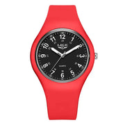 LIGE Minimalist Silicone Quartz Watch – Unisex Design (Available in Multiple Colour Combinations) – view 36