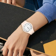 LIGE Minimalist Silicone Quartz Watch – Unisex Design (Available in Multiple Colour Combinations) – view 11