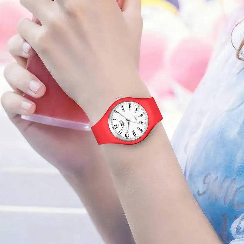 LIGE Minimalist Silicone Quartz Watch – Unisex Design (Available in Multiple Colour Combinations) – view 20