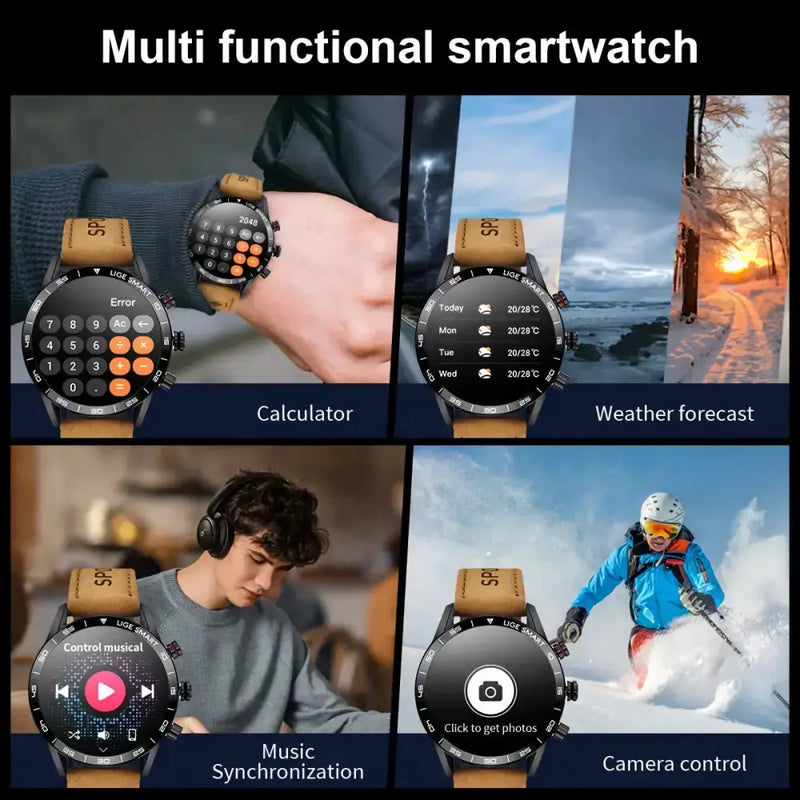 LIGE Multifunctional Sports Smart Watch (8 different styles available) – view 20