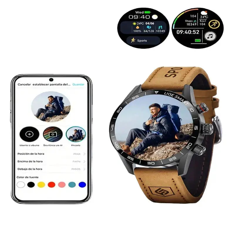 LIGE Multifunctional Sports Smart Watch (8 different styles available) – view 7