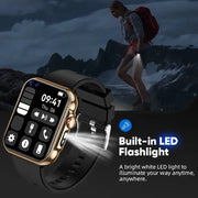 LIGE Outdoor Smart Watch – Large HD Screen, AI Voice Assistant – view 8
