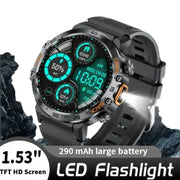 LIGE Outdoor Smartwatch – HD Screen, LED Flashlight, 290mAh Battery (6 types available) – view 3