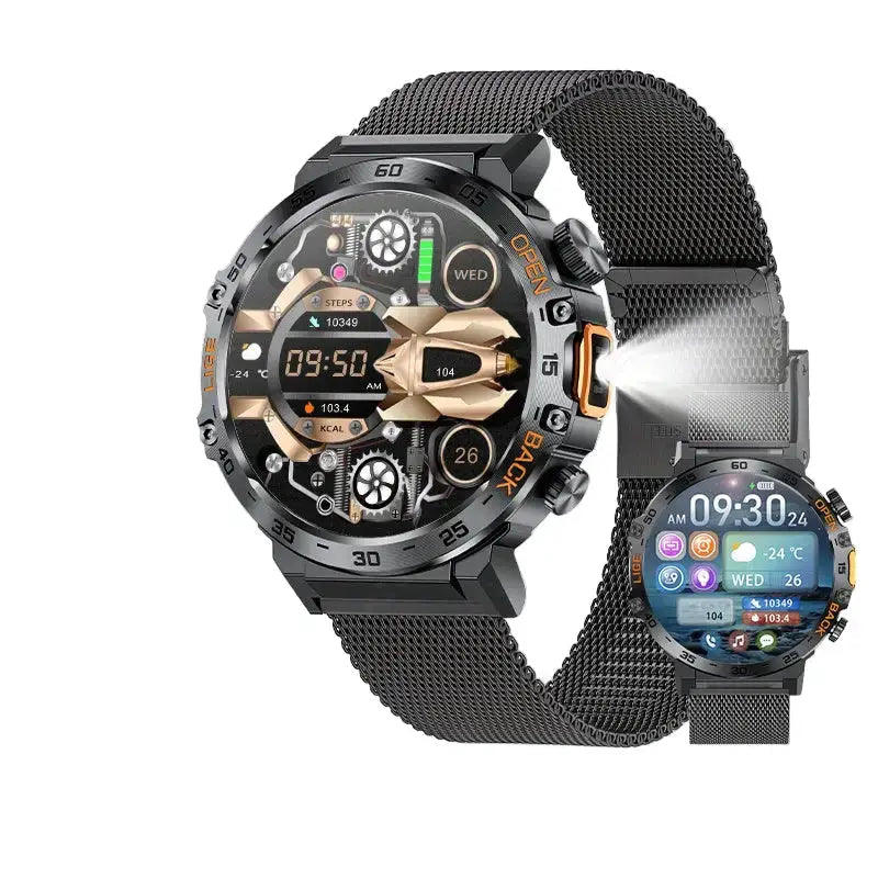 LIGE Outdoor Smartwatch – HD Screen, LED Flashlight, 290mAh Battery (6 types available) – view 17