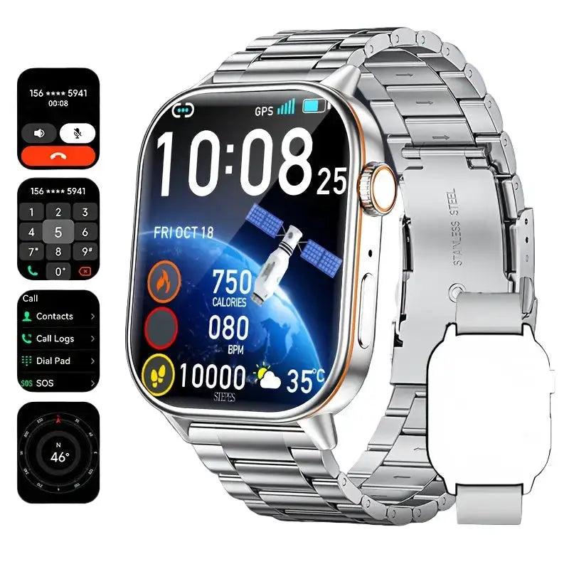 LIGE Outdoor Smartwatch – Large Screen with Compass & Music (10 different styles available) – view 14