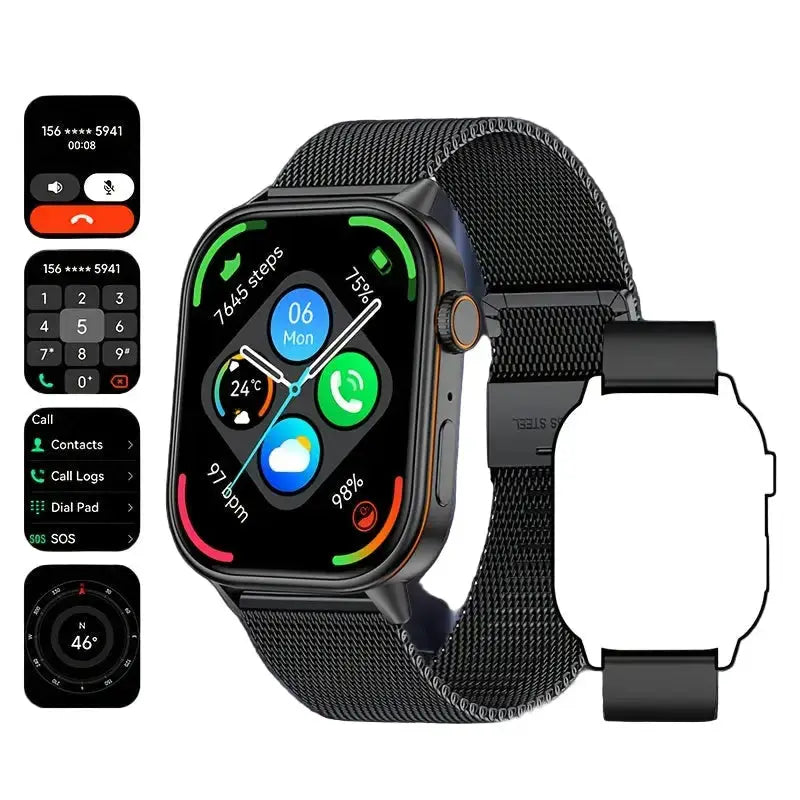 LIGE Outdoor Smartwatch – Large Screen with Compass & Music (10 different styles available) – view 12