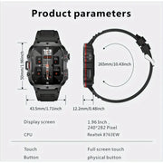 LIGE Smart Sports Watch – HD Touch Screen with Call Function (8 models available) – view 3