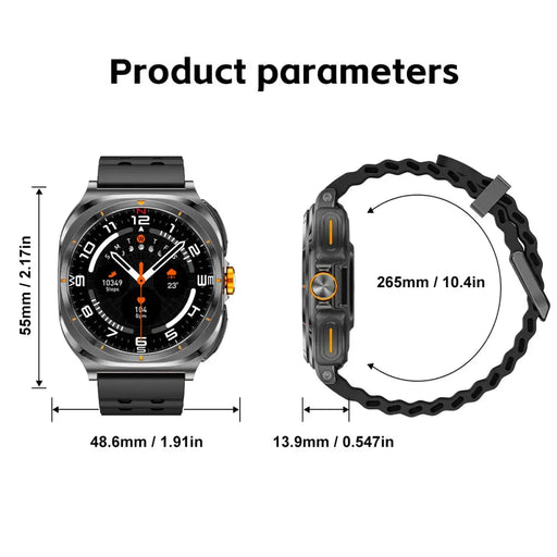 LIGE Smart Watch for Men & Women – 400mAh Battery, 100+ Sports Modes (3 colours available) – view 2