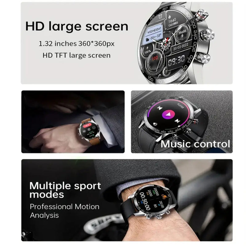 LIGE Smart Watch – Full Touch Screen with Multi-Sport Modes (10 colours available) – view 6