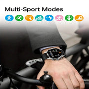 LIGE Smart Watch – Full Touch Screen with Wireless Calls (4 different types available) – view 6