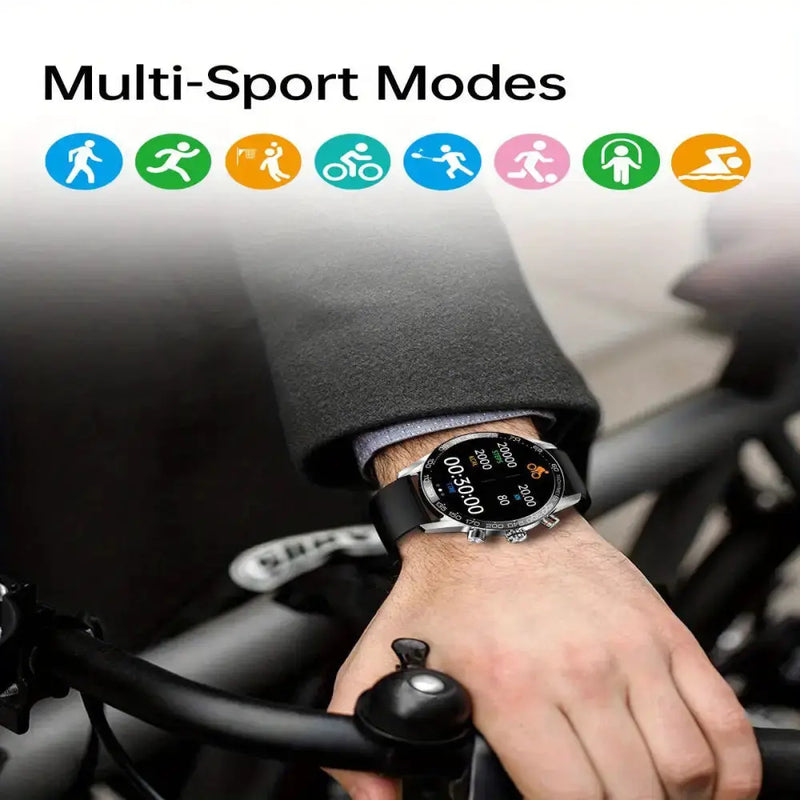 LIGE Smart Watch – Full Touch Screen with Wireless Calls (4 different types available) – view 6