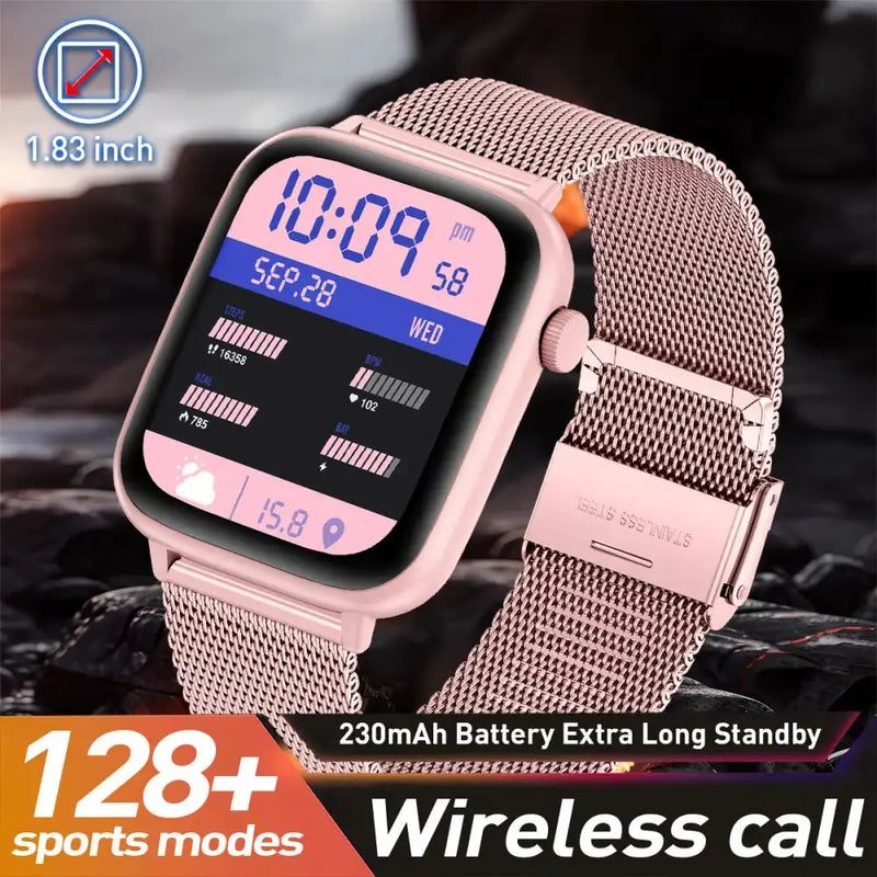 LIGE Smart Watch – HD TFT Screen, Wireless Calls, 128+ Sports Modes – view 4
