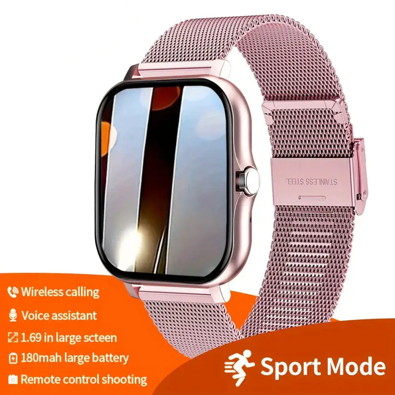 LIGE Smart Watch – Make/Answer Calls, Custom Wallpaper, Music Control (4 colours available) – view 3