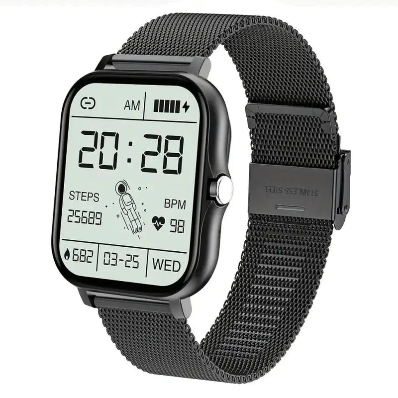 LIGE Smart Watch – Make/Answer Calls, Custom Wallpaper, Music Control (4 colours available) – view 1