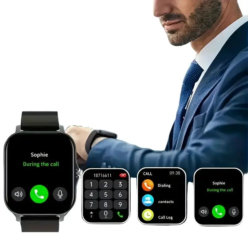 LIGE Smart Watch – Make/Answer Calls, Custom Wallpaper, Music Control (4 colours available) – view 6