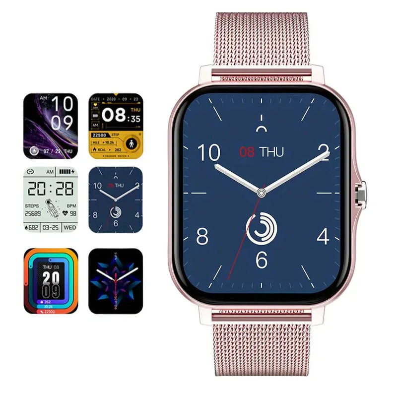 LIGE Smart Watch – Ultra-Thin Design with Wireless Calls (8 colours available) – view 8