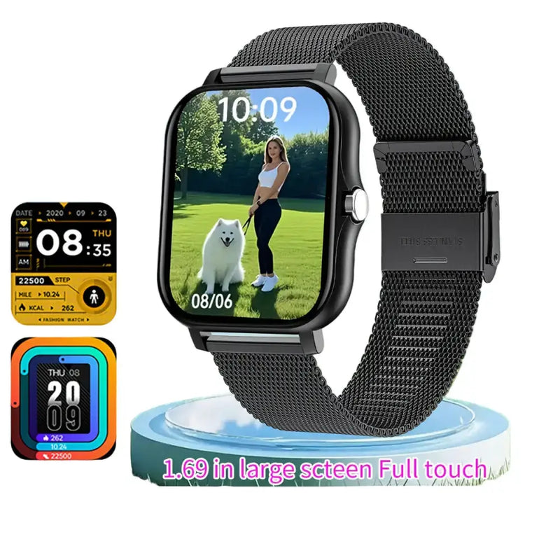 LIGE Smart Watch – Ultra-Thin Design with Wireless Calls (8 colours available) – view 13